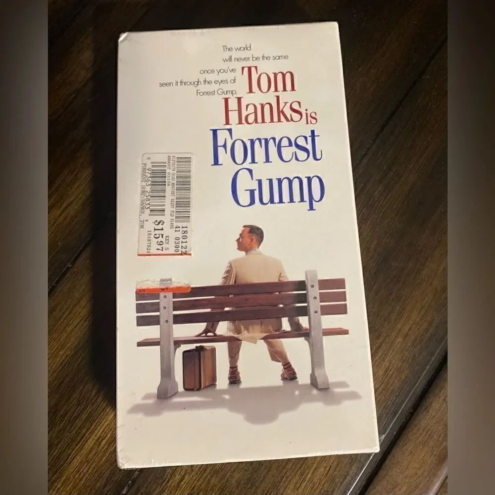 Vintage new in plastic Forrest Gump vhs